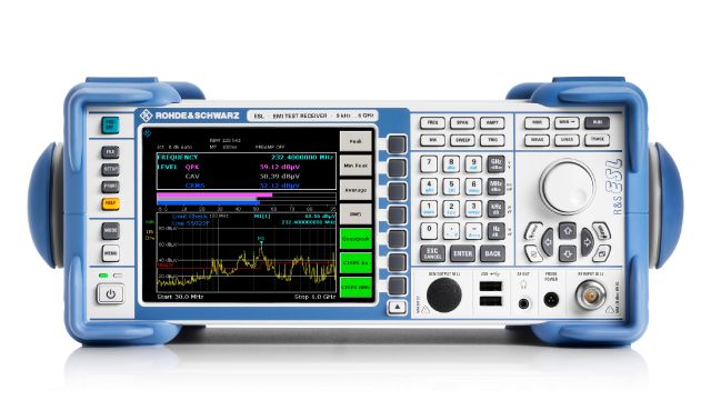 R&S羅德與施瓦茨 ESL6 EMI電磁干擾測(cè)量接收機(jī)，頻率 9 kHz to 6 GHz