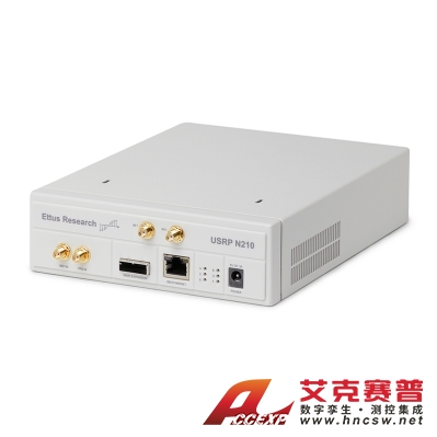 美國NI USRP N210 套件（USRP N210、2 根 SMA 隔板射頻電纜、以太網(wǎng)電纜、電源）