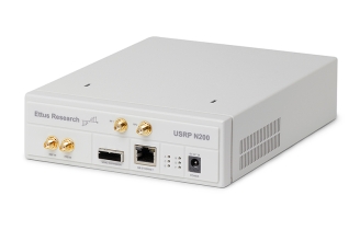 美國NI USRP N200 套件（USRP N200、2 根 SMA 隔板射頻電纜、以太網(wǎng)電纜、電源）