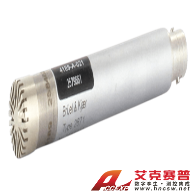 4189-A-021 型  配有 2671 型前置放大器的 ? 英寸自由場傳聲器（20赫茲到20千赫，預(yù)極化）