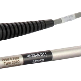 HBK 4954-A-011型  帶2670型前置放大器的?英寸自由場(chǎng)傳聲器，3 HZ 至 80 KHZ，預(yù)極化