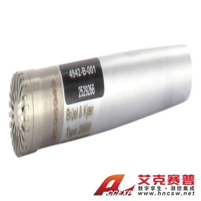 HBK 4942-B-001型  帶2669-B型前置放大器的?英寸擴(kuò)散場傳聲器，6.3 Hz 至 16 kHz，預(yù)極化