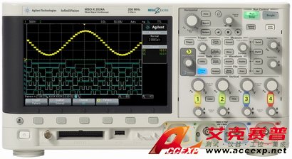 Agilent MSOX2024A 示波器(200MHz、4通道加8數(shù)字通道)