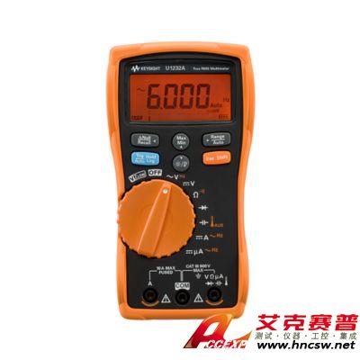 keysight是德 U1232A 手持式數(shù)字萬用表，3位半