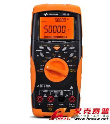 keysight是德 U1252B 手持式數(shù)字萬用表，4位半