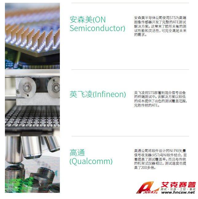 艾克賽普 NI半導體測試系統(tǒng),半導體量產(chǎn)測試利器